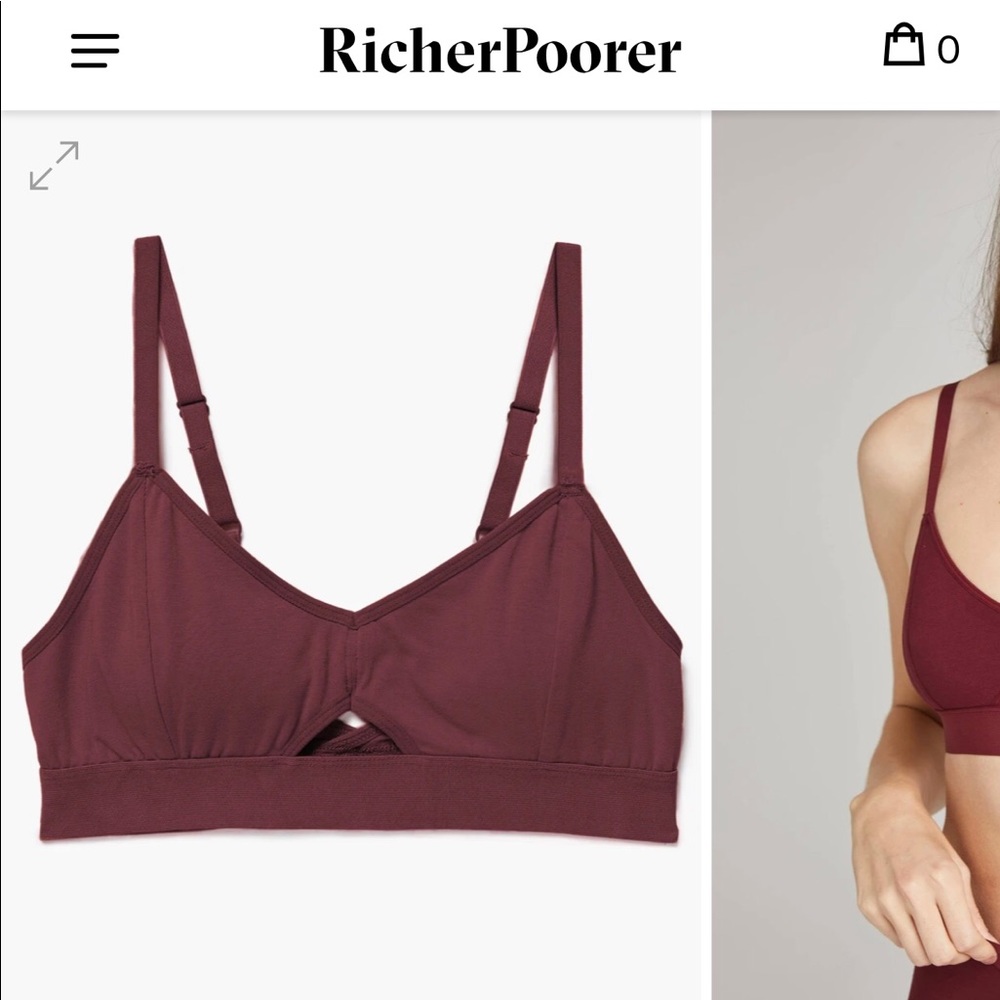 Richer Poorer Cut Out Bralette